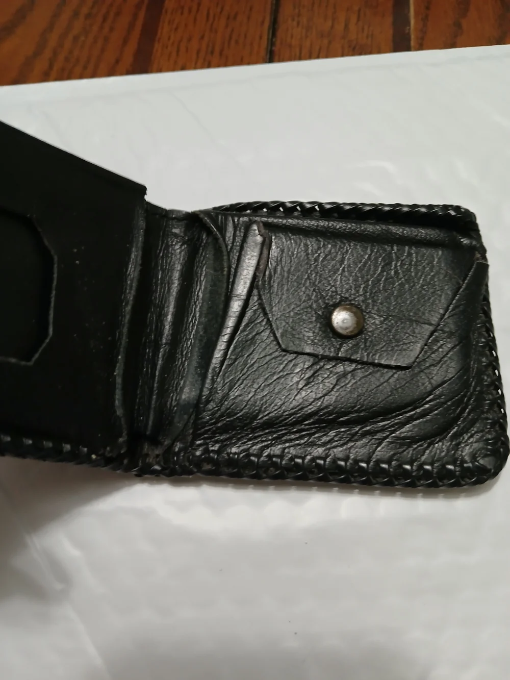 Belgians Brown Leather Money WALLET - Embossed Design